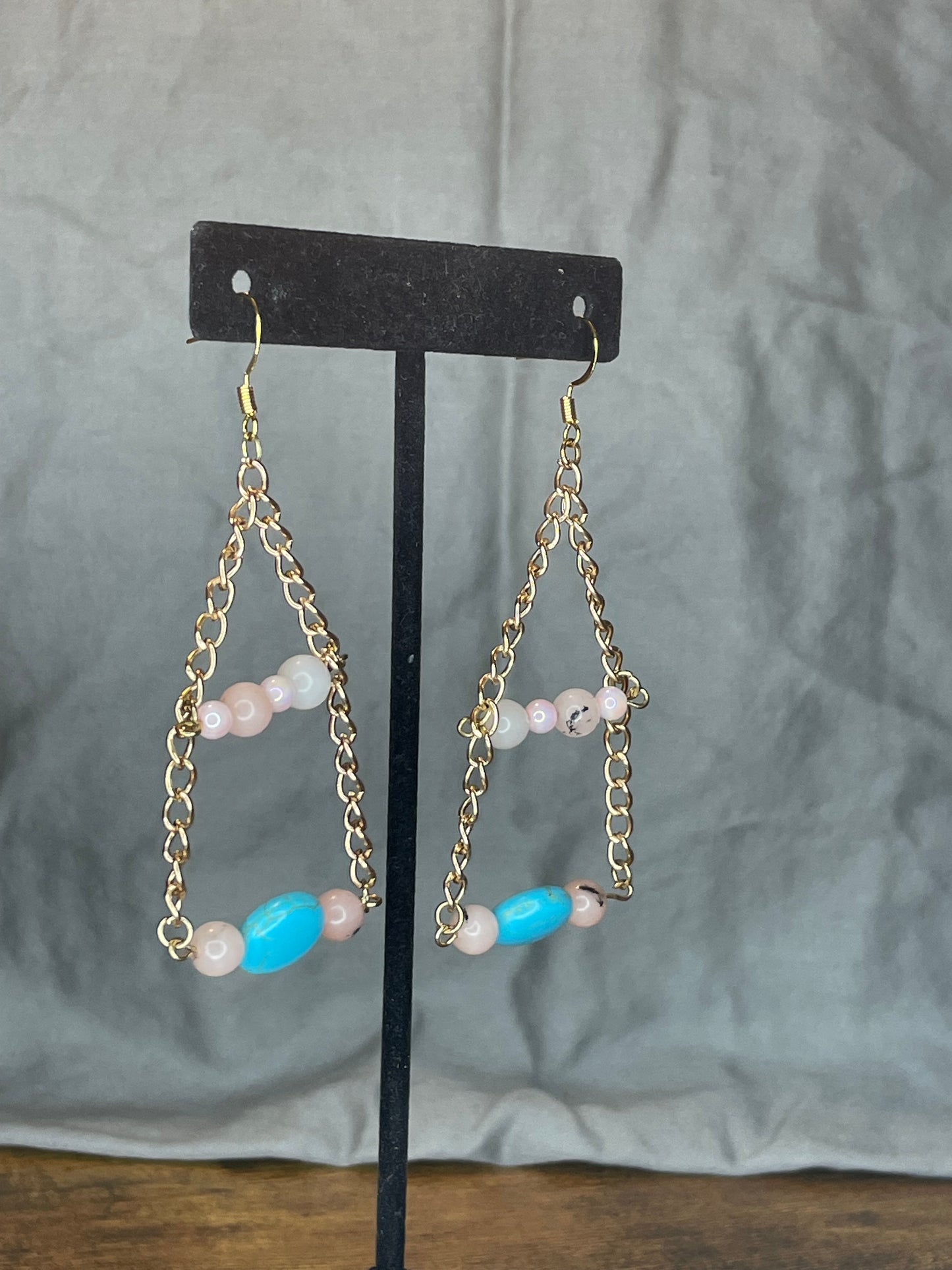 High Tea Pink Earrings