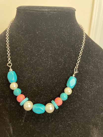 Turquoise After Tea Necklace