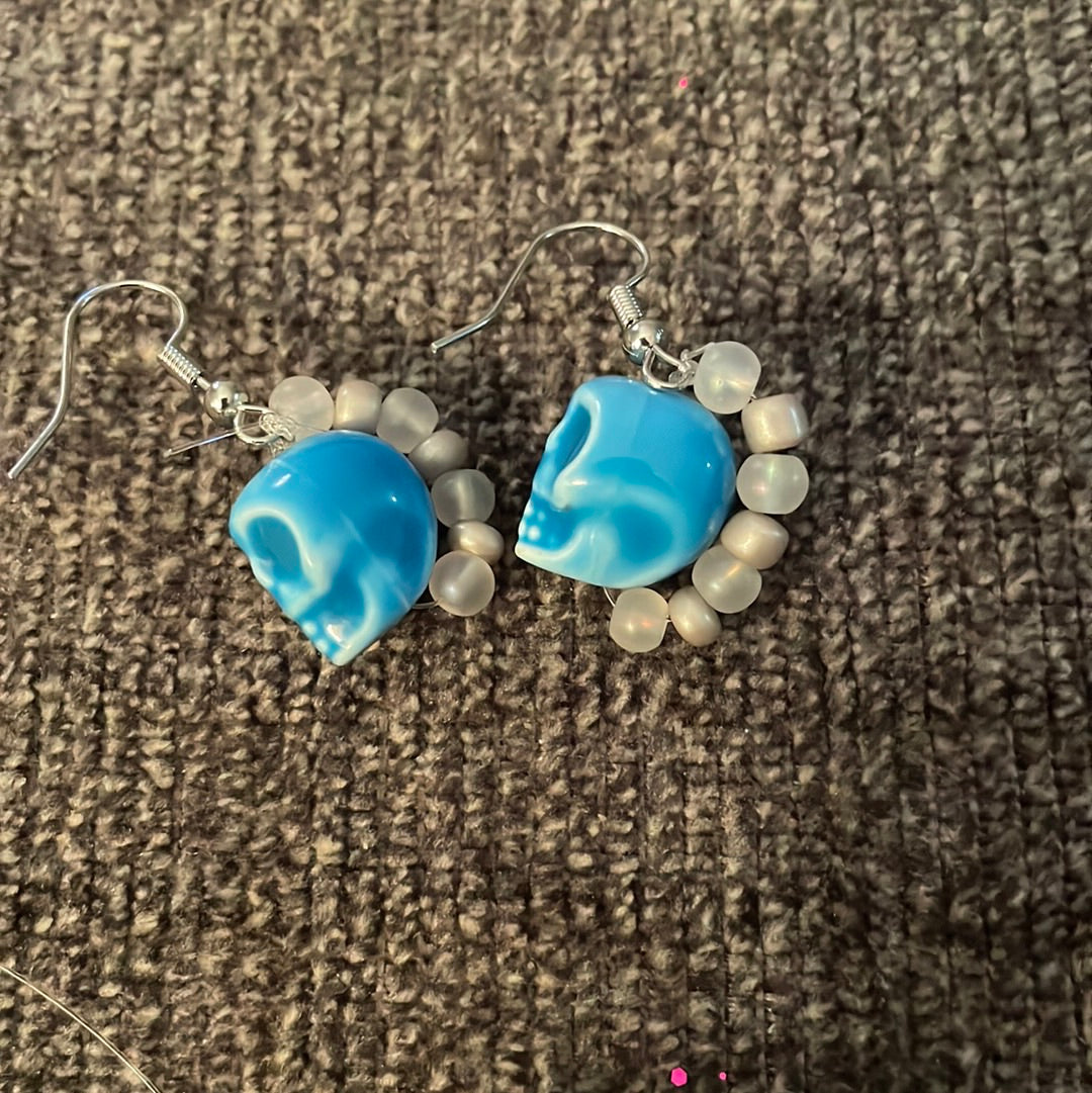 Small Skull Earrings