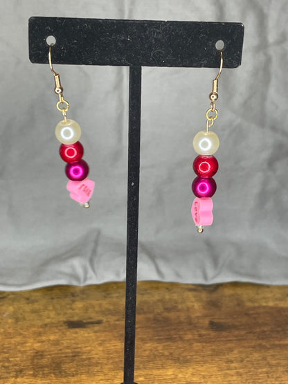 Short Love Earrings