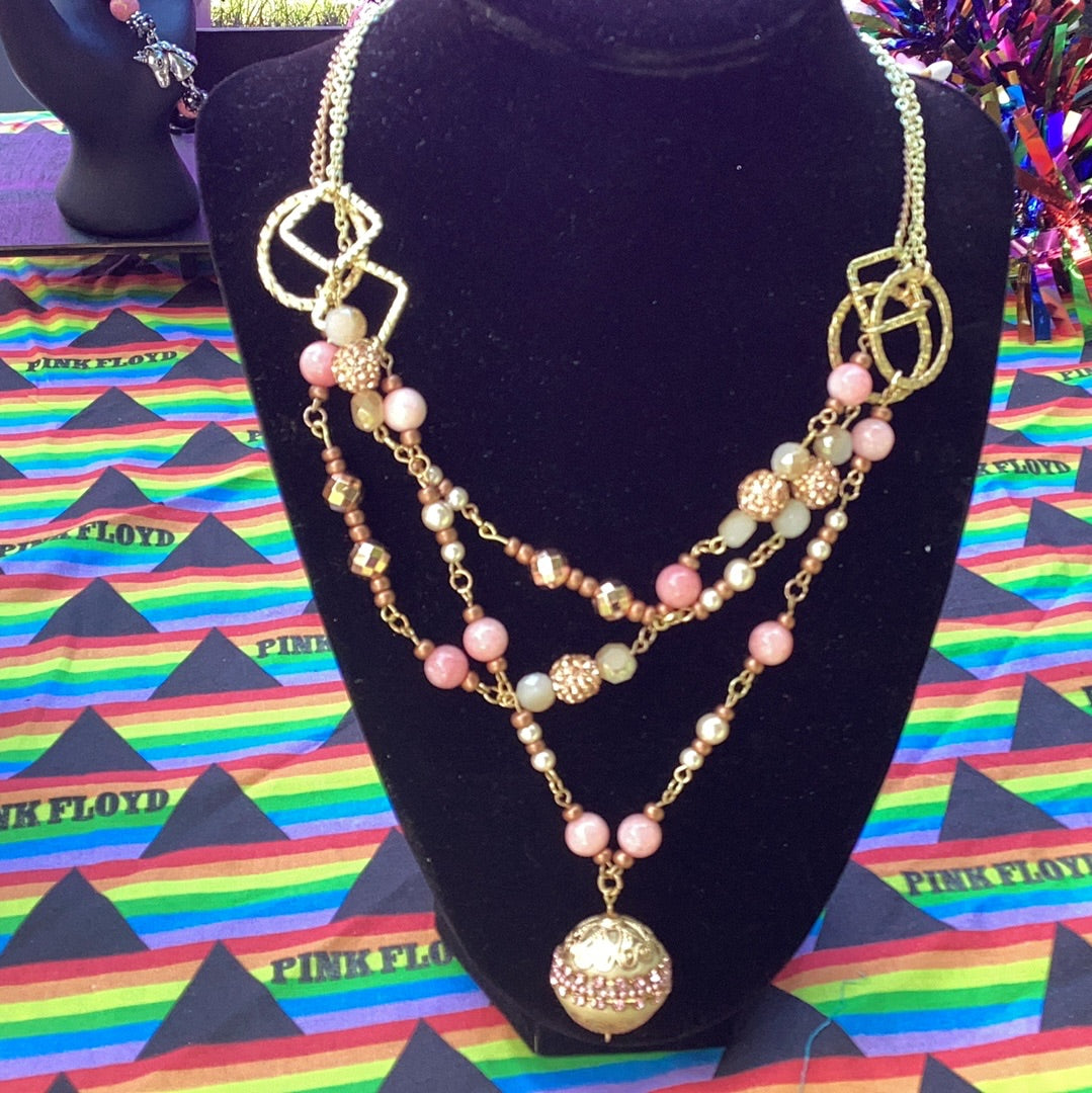 Regal Pink Necklace