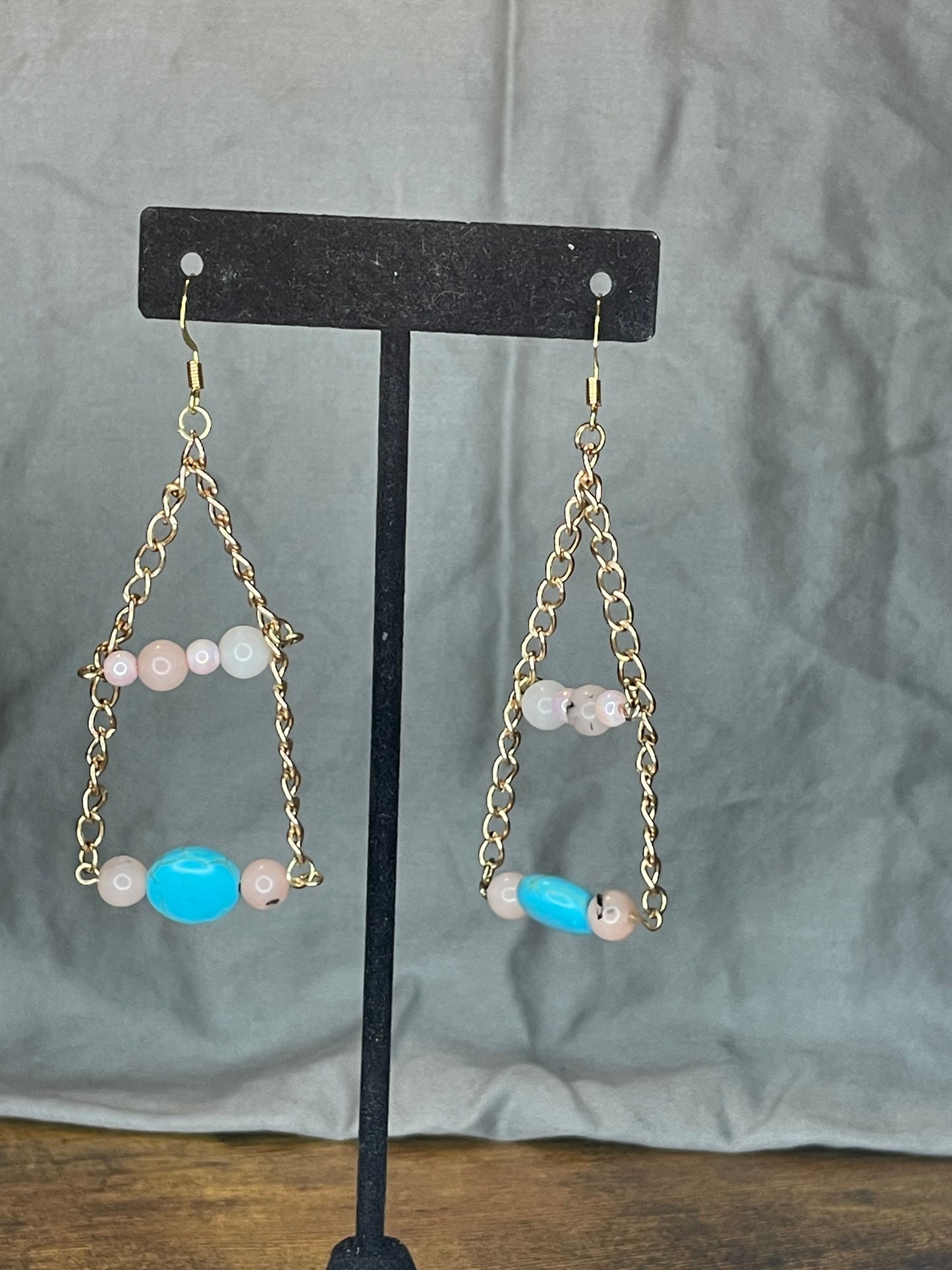 High Tea Pink Earrings