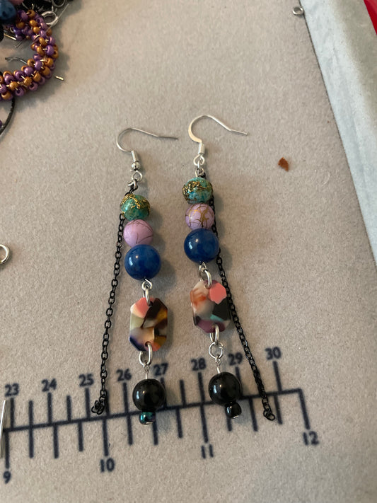 Multi color Classic Earrings