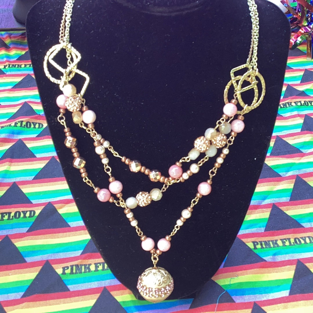 Regal Pink Necklace