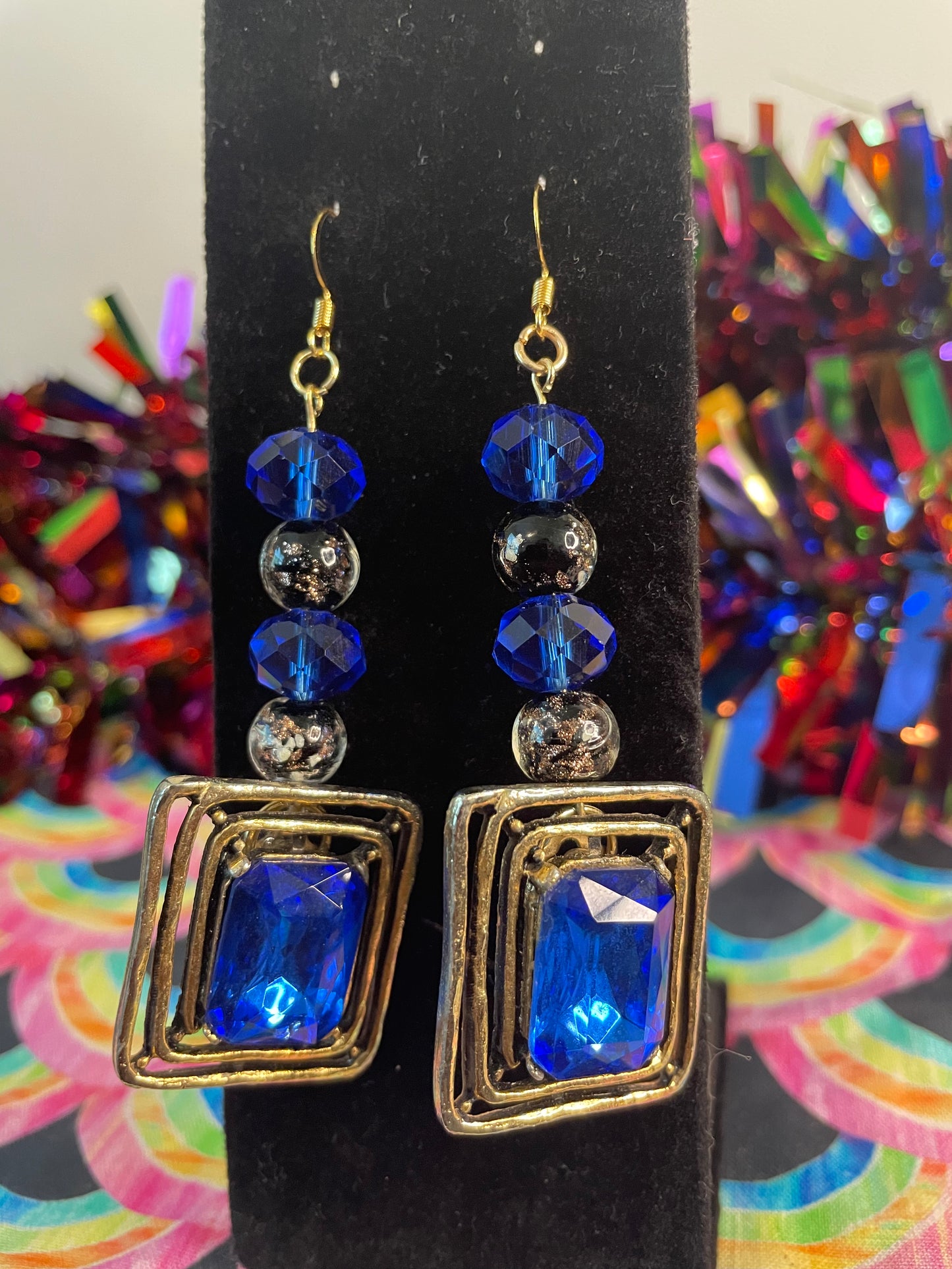 Blue Vintage Earrings