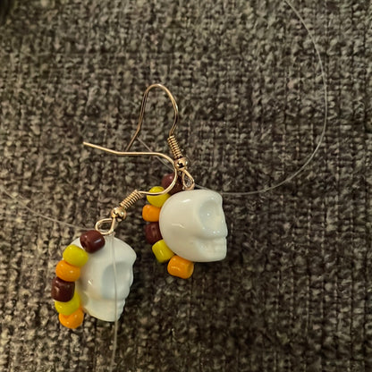 Small Skull Earrings