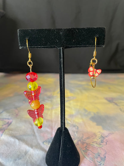 Butterfly Tower Earrings