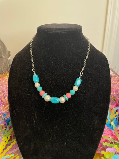 Turquoise After Tea Necklace