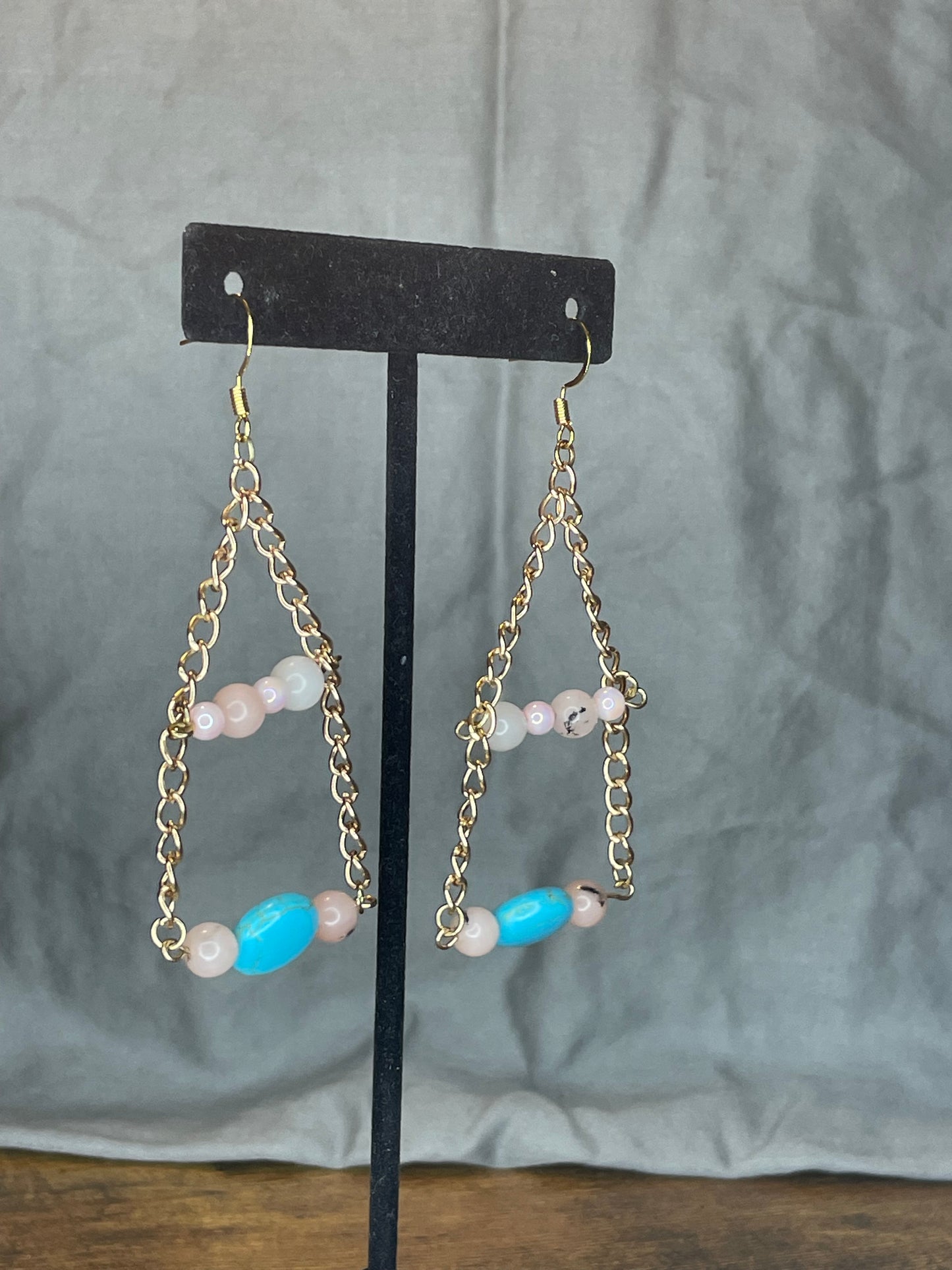 High Tea Pink Earrings